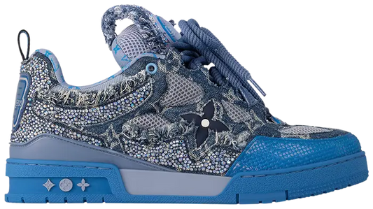 Swarovski x Louis Vuitton Skate Sneaker Blue Monogram