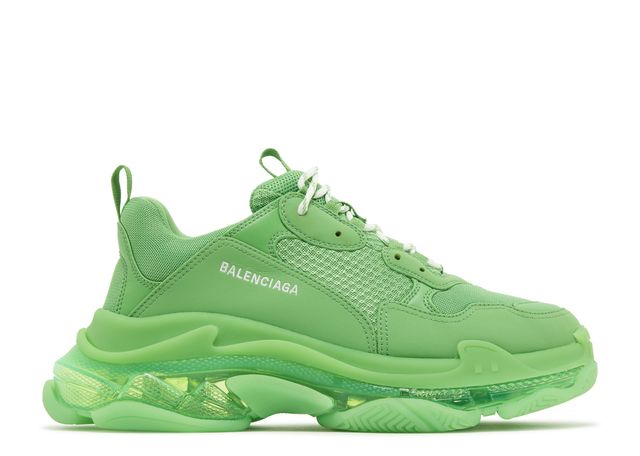 Balenciaga Triple S Sneaker 'Clear Sole - Green'