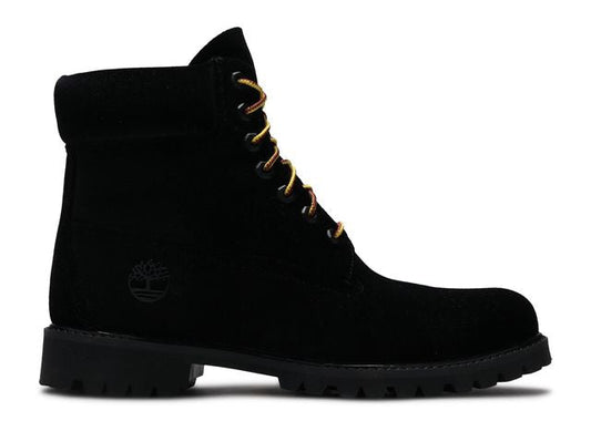 Timberland X OFF WHITE Velvet Boots 'Black'