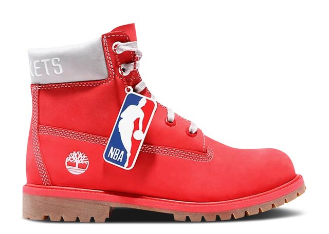 Timberland NBA x 7 Inch Classic Premium Boot Junior 'Houston Rockets'