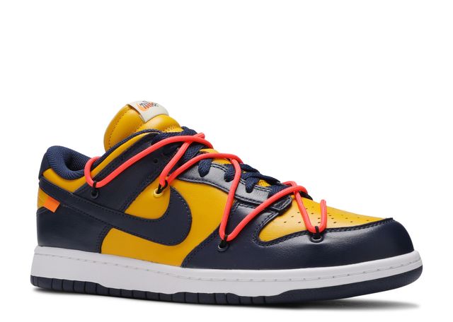 Off-White x Dunk Low 'University Gold'