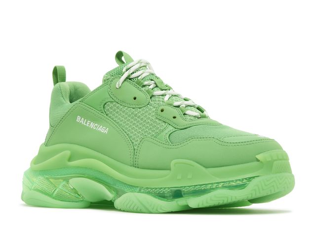 Balenciaga Triple S Sneaker 'Clear Sole - Green'