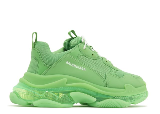 Balenciaga Triple S Sneaker 'Clear Sole - Green'