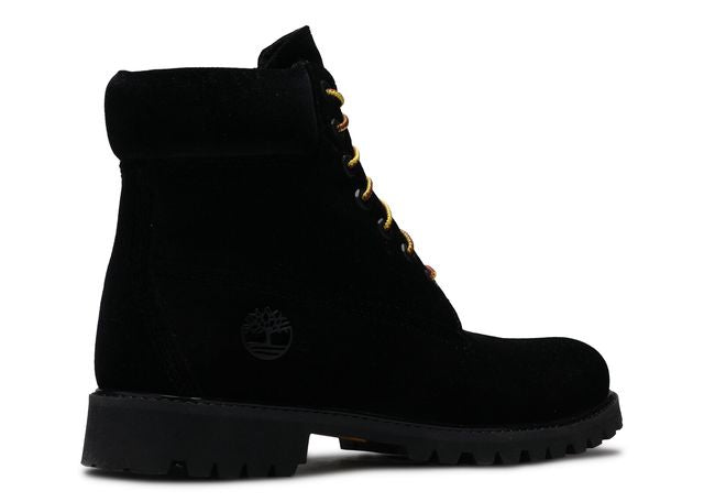 Timberland X OFF WHITE Velvet Boots 'Black'